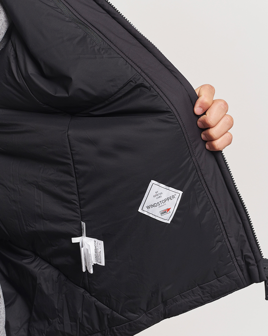 Herre | Jakker | Goldwin | GORE-TEX Windstopper Puffy Jacket Black