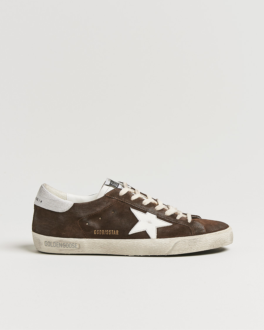 Herre | Golden Goose Super-Star Sneakers Dark Brown | Golden Goose | Super-Star Sneakers Dark Brown