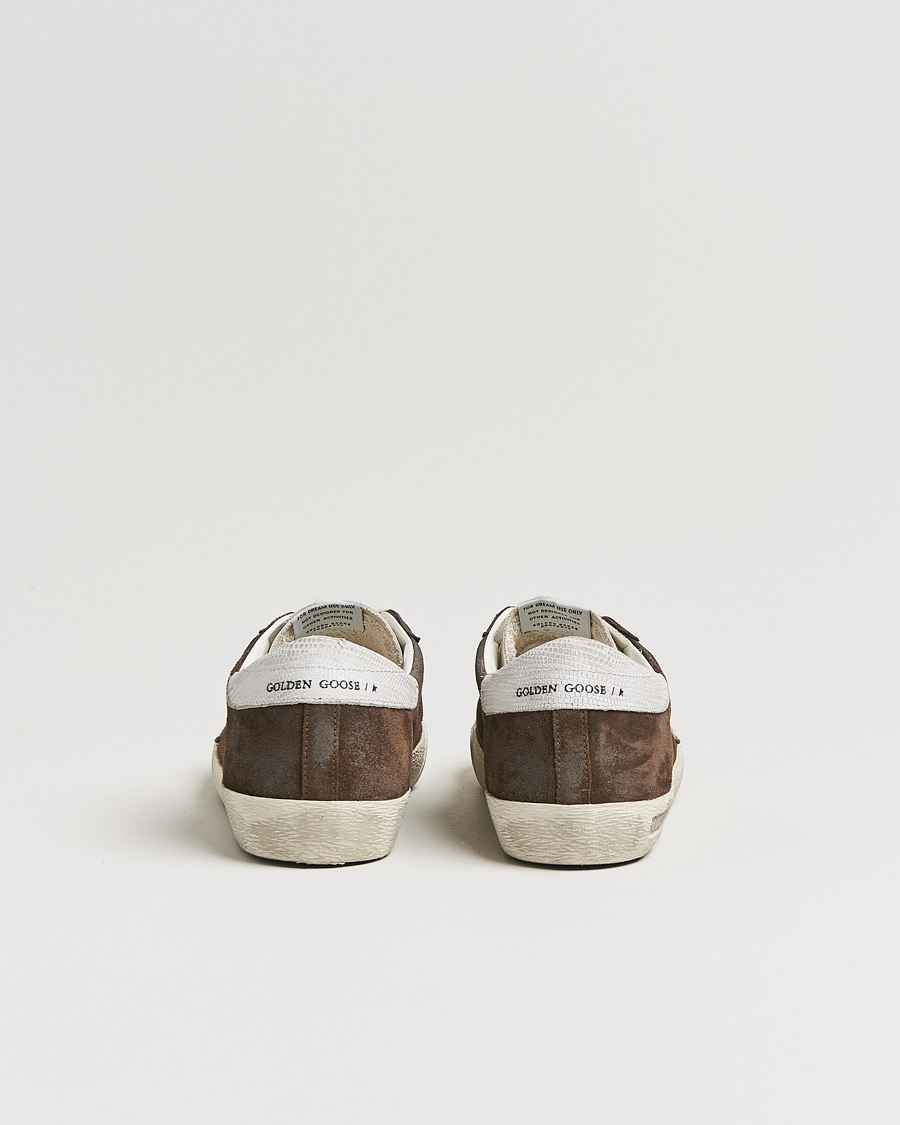 Herre | Golden Goose Super-Star Sneakers Dark Brown | Golden Goose | Super-Star Sneakers Dark Brown
