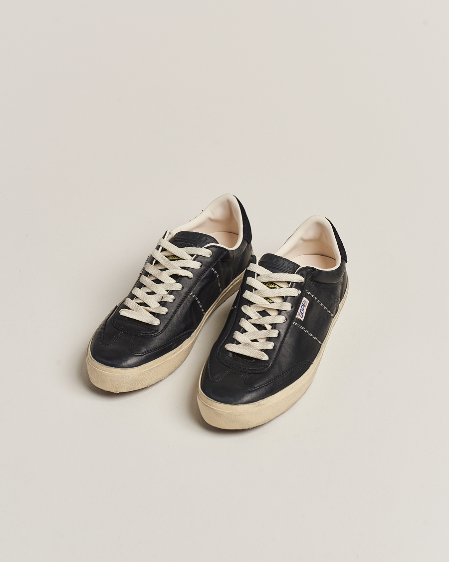Herre | Golden Goose Soul-Star Sneakers Black Calf | Golden Goose | Soul-Star Sneakers Black Calf