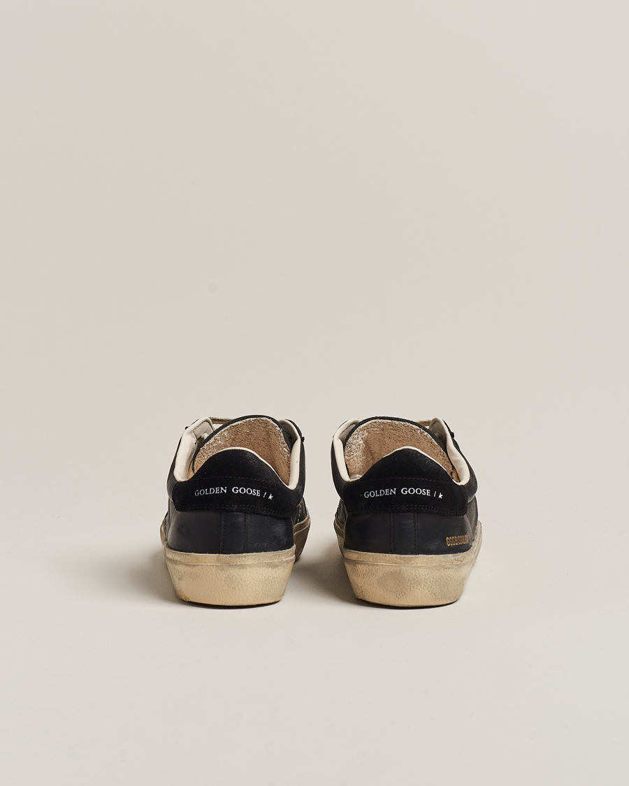 Herre | Golden Goose Soul-Star Sneakers Black Calf | Golden Goose | Soul-Star Sneakers Black Calf