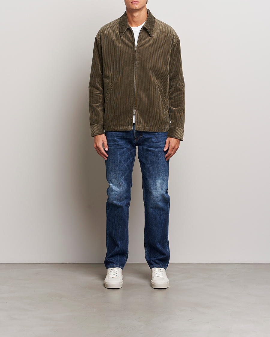 Herre | Jakker | Golden Goose | Corduroy Jacket Dark Green