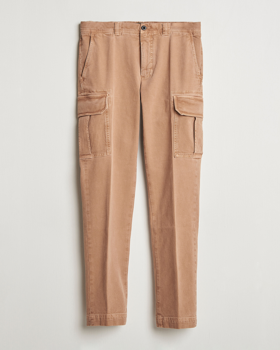 Herre | Bukser | Incotex | Slim Fit Cargo Pants Military