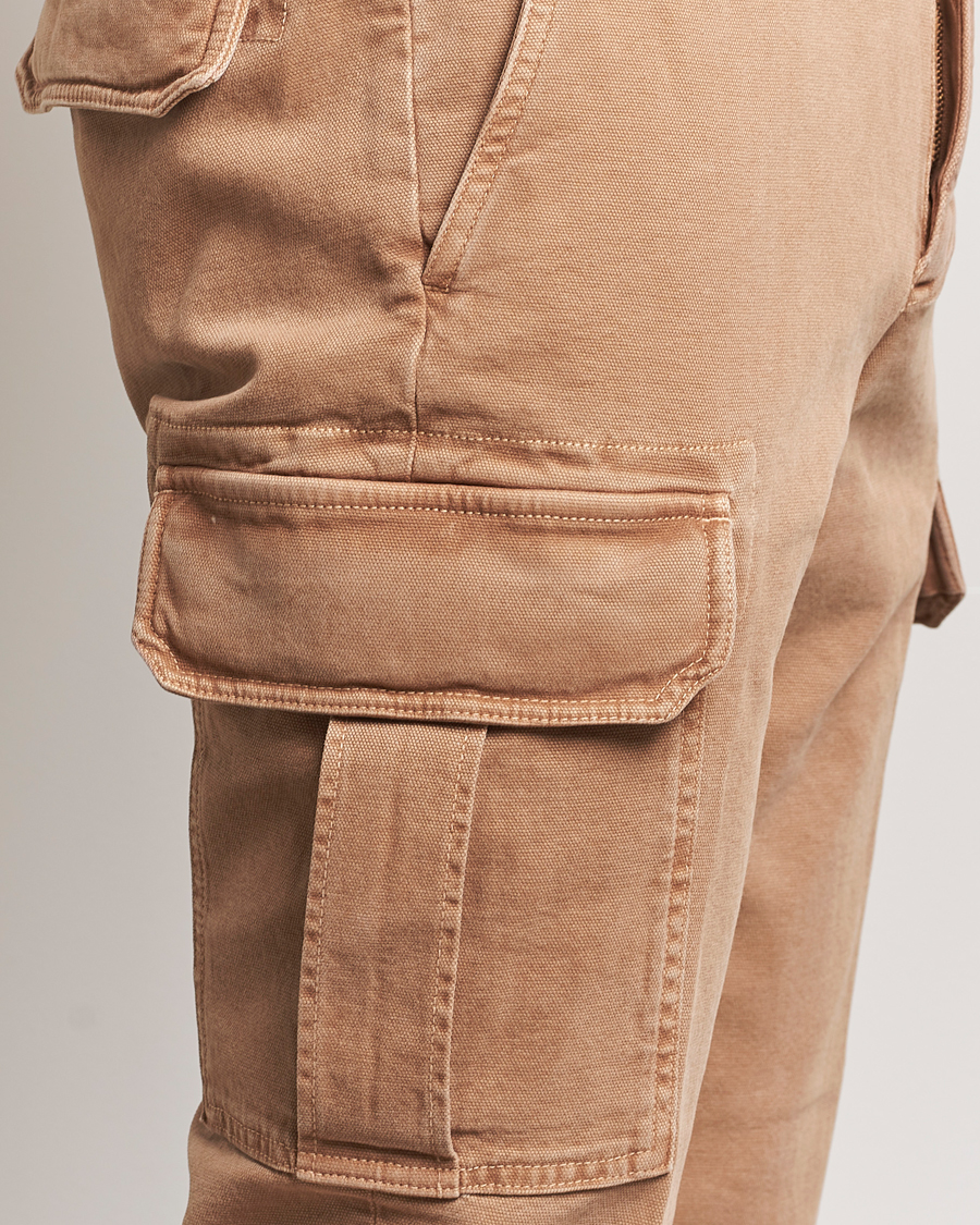 Herre | Bukser | Incotex | Slim Fit Cargo Pants Military