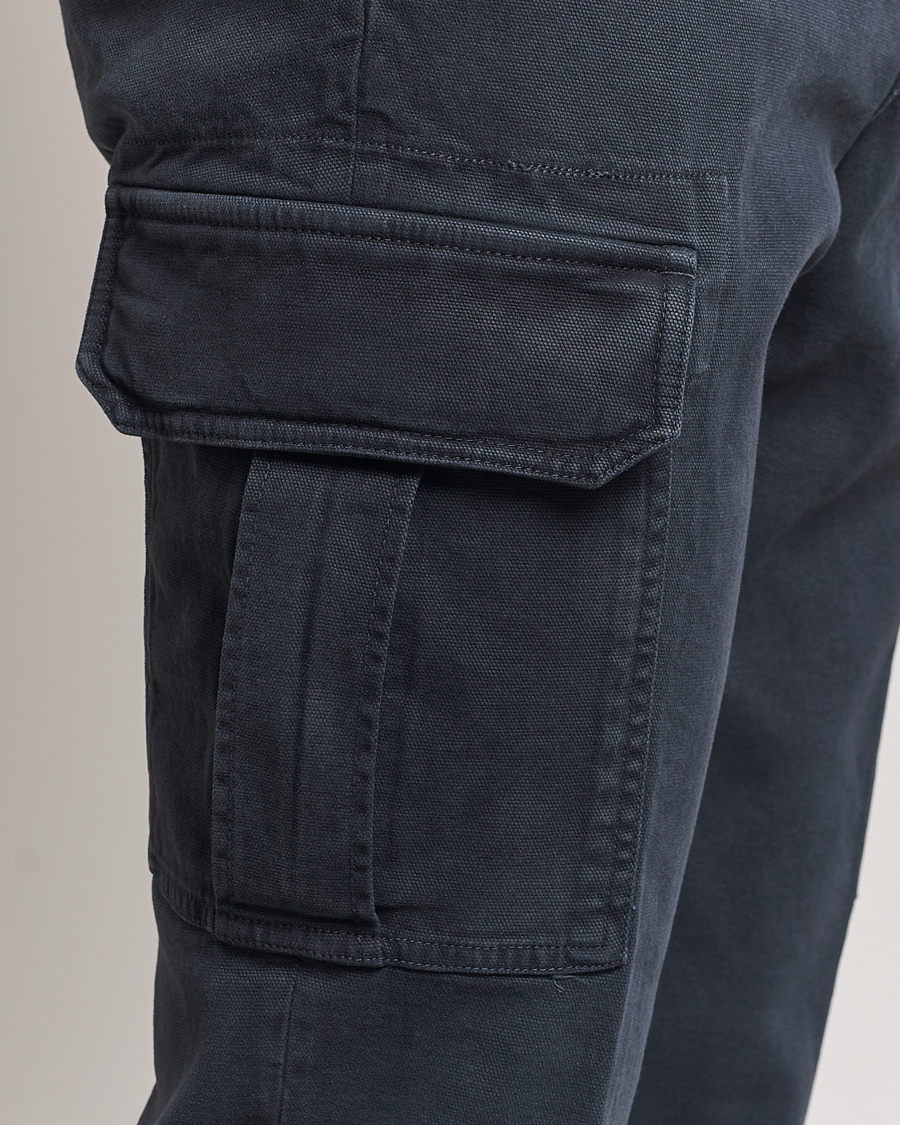 Herre | Bukser | Incotex | Slim Fit Cargo Pants Navy