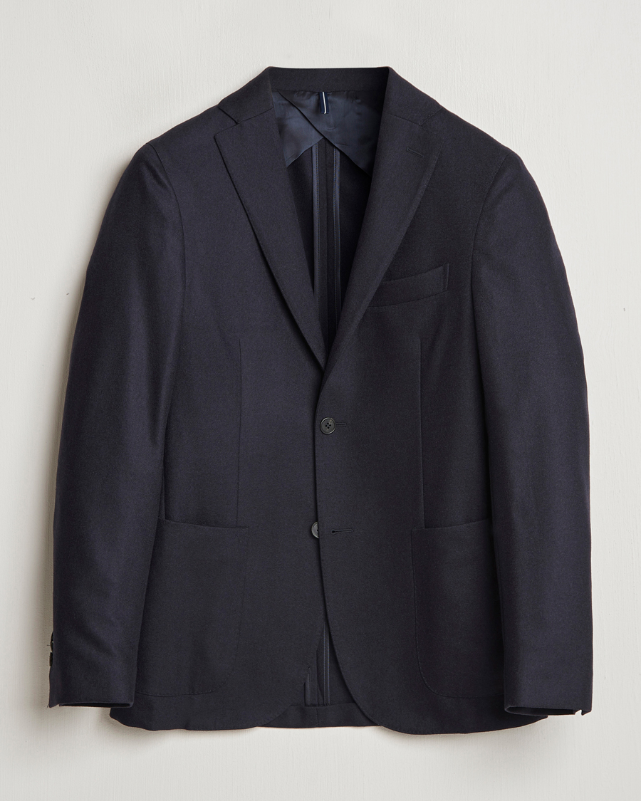 Herre | Dressjakker | Incotex | Wool/Cashmere Blazer Navy