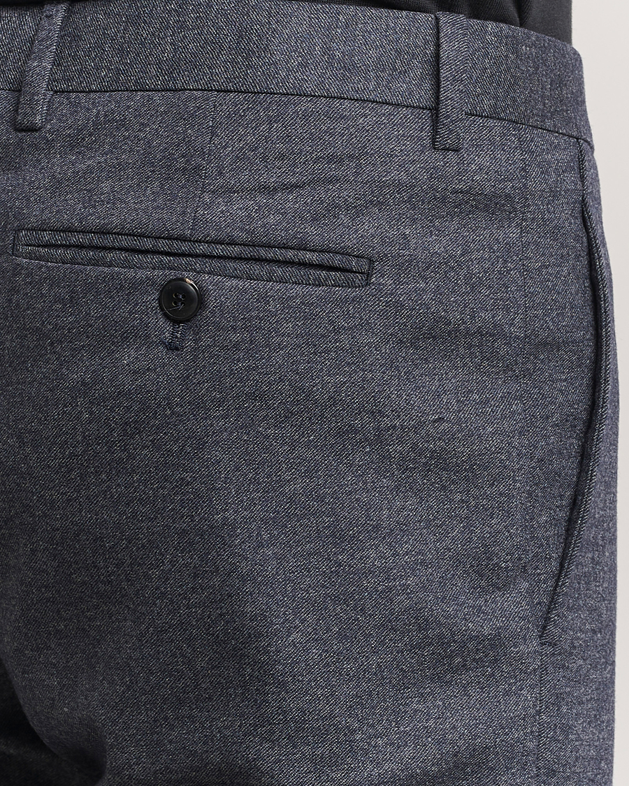 Herre | Dresser | Giorgio Armani | Soho Wool/Cashmere Flannel Suit Navy Melange