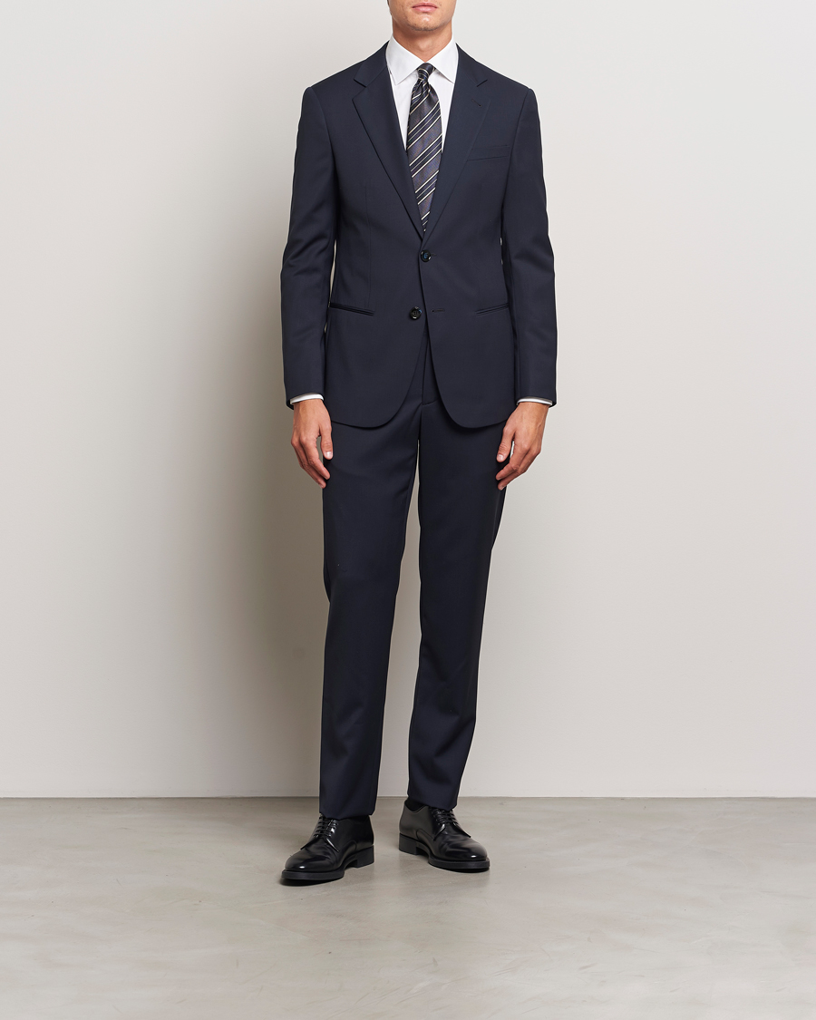 Herre | Dresser | Giorgio Armani | Soho Virgin Wool Suit Navy