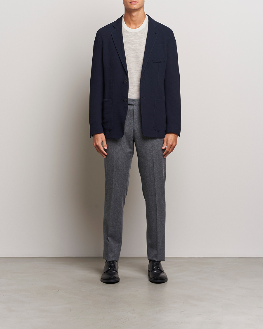 Herre | Dressjakker | Giorgio Armani | Stretch Wool Blazer Navy
