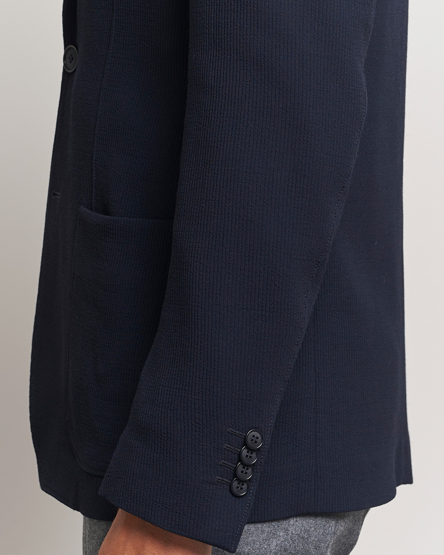 Herre | Dressjakker | Giorgio Armani | Stretch Wool Blazer Navy