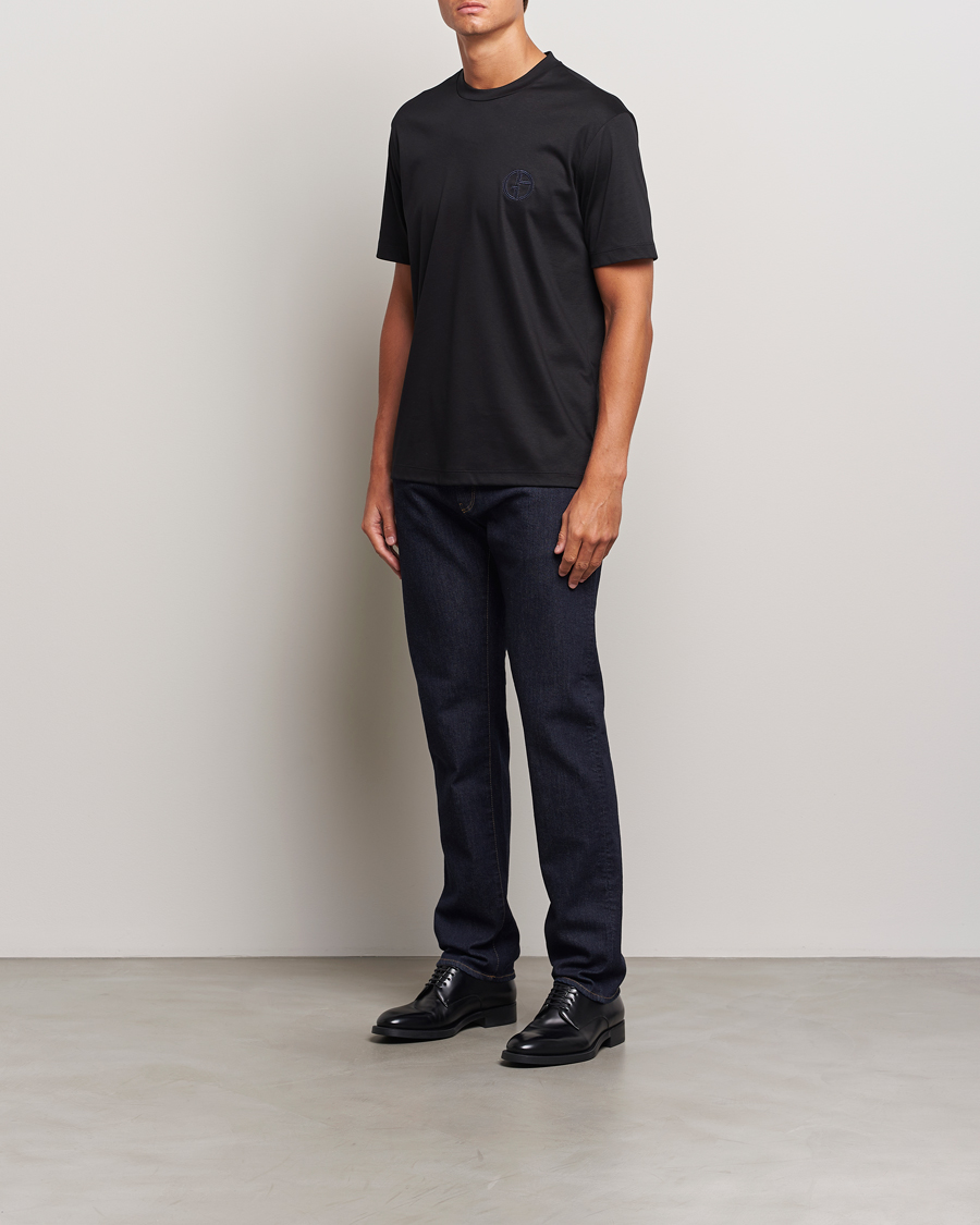 Herre | Jeans | Giorgio Armani | 5-Pocket Denim Pants Dark Indigo