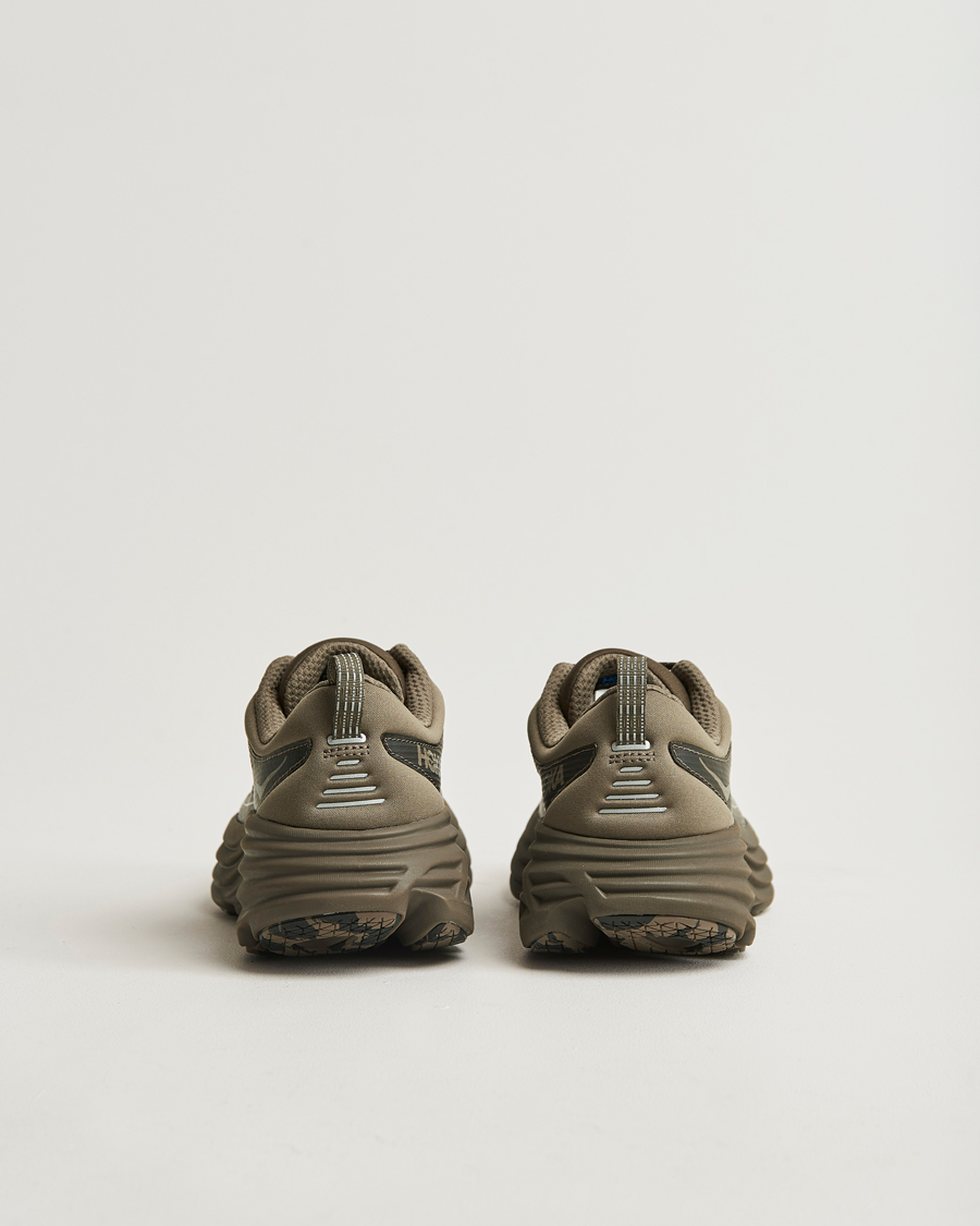Herre | Hoka Stealth/Tech Bondi 8 Deep Umber/Black | Hoka | Stealth/Tech Bondi 8 Deep Umber/Black