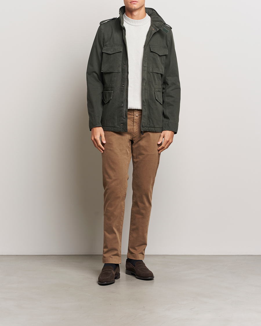 Herre | Bukser | Jacob Cohën | Bobby Cotton Chinos Beige