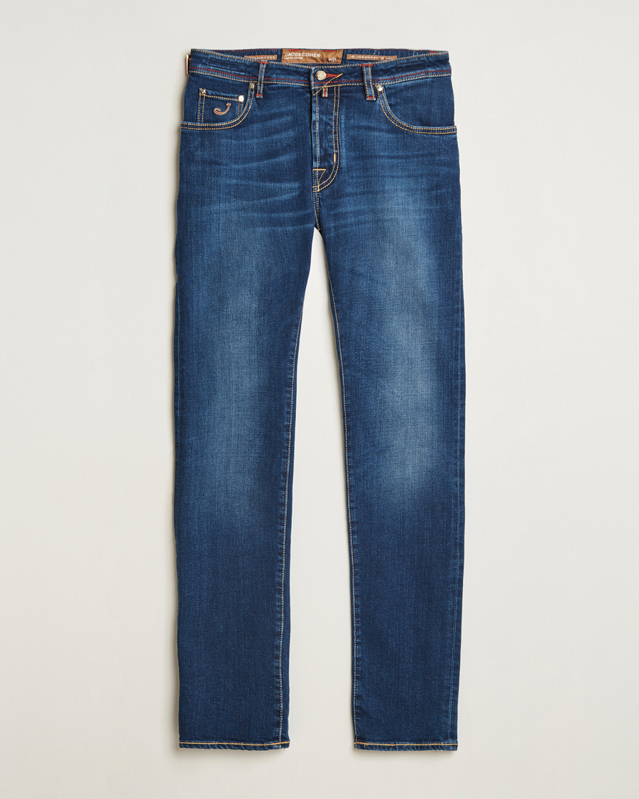 Herre | Jeans | Jacob Cohën | Nick Limited Edition Slim Fit Jeans Mid Blue