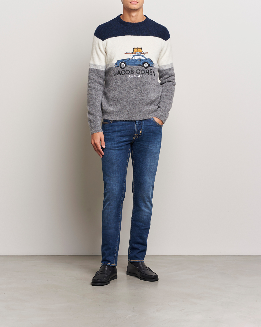 Herre | Jeans | Jacob Cohën | Nick Limited Edition Slim Fit Jeans Mid Blue