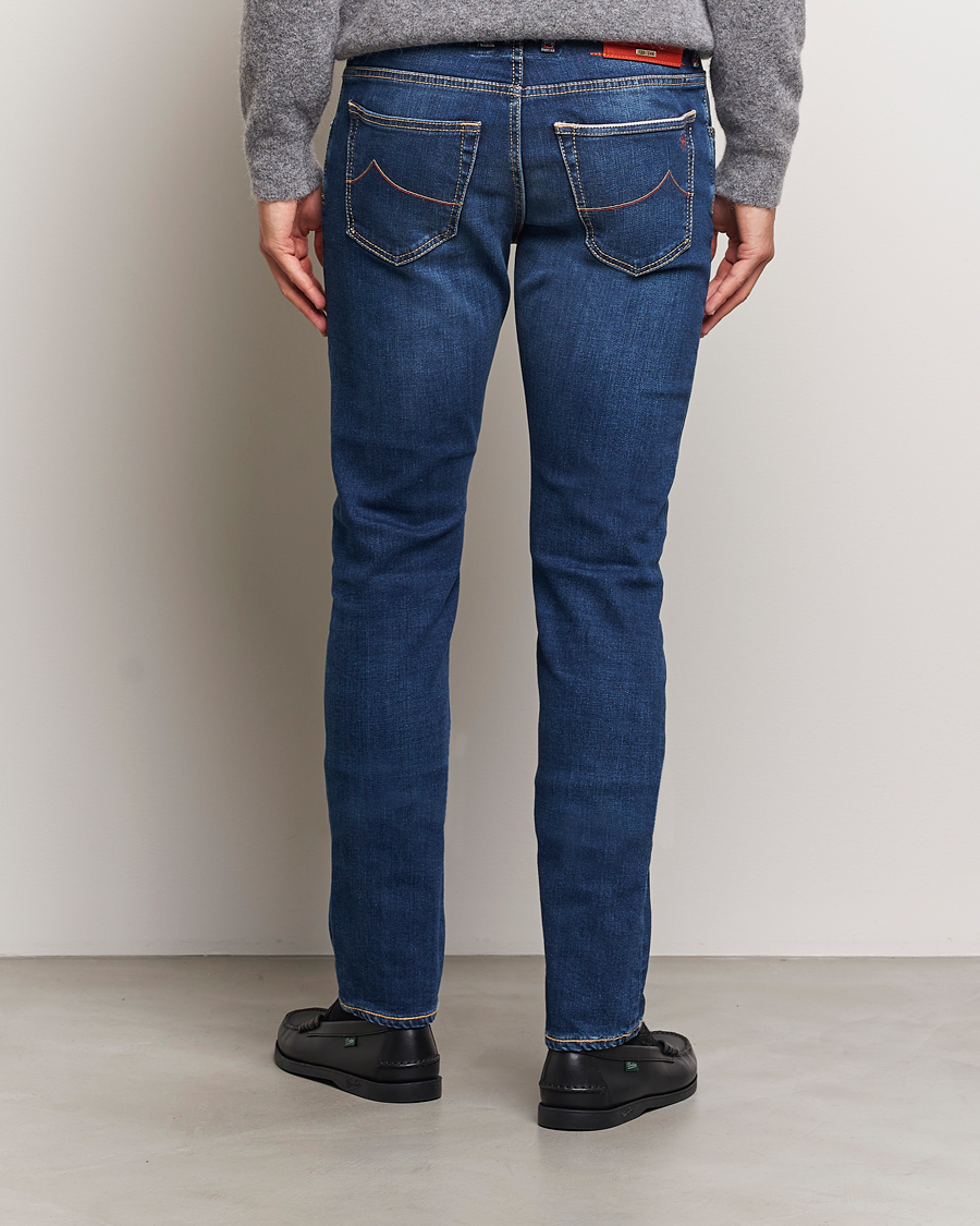 Herre | Jeans | Jacob Cohën | Nick Limited Edition Slim Fit Jeans Mid Blue
