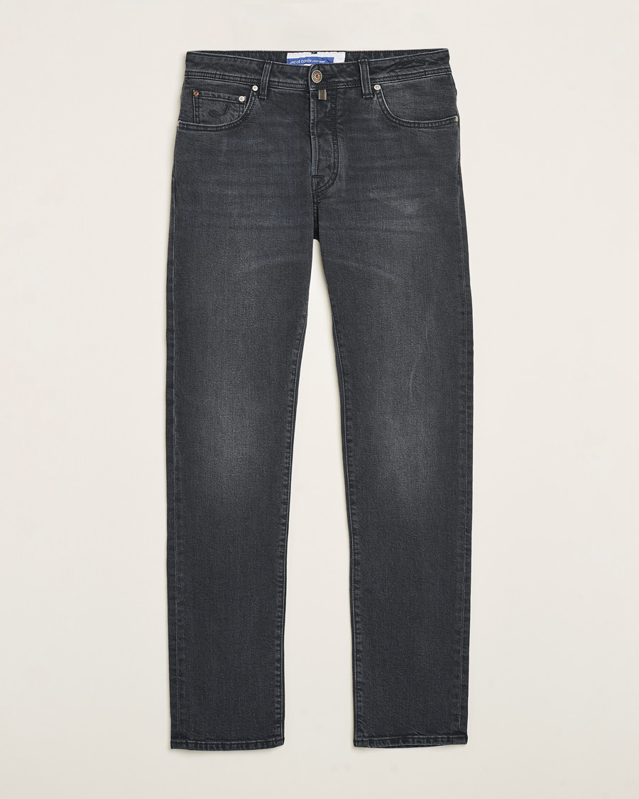Herre | Jeans | Jacob Cohën | Bard Slim Fit Streatch Jeans Grey