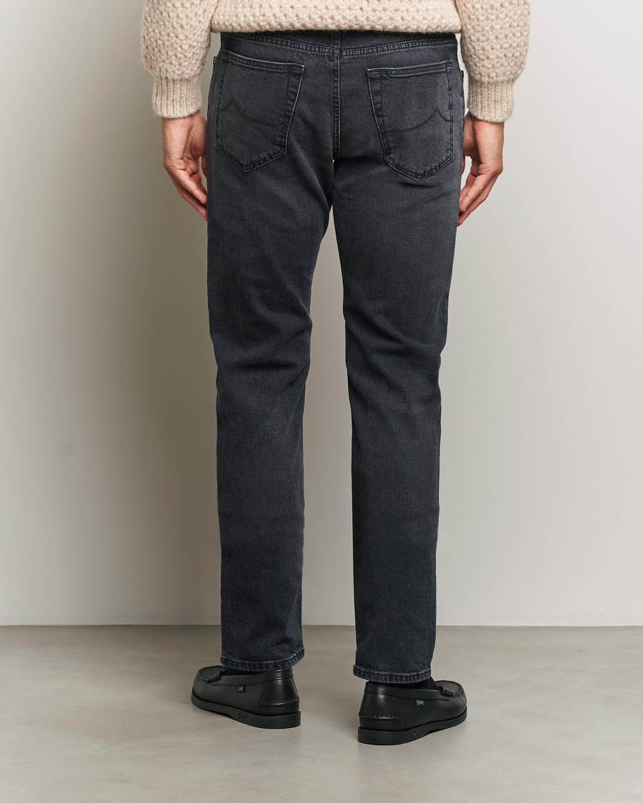 Herre | Jeans | Jacob Cohën | Bard Slim Fit Streatch Jeans Grey