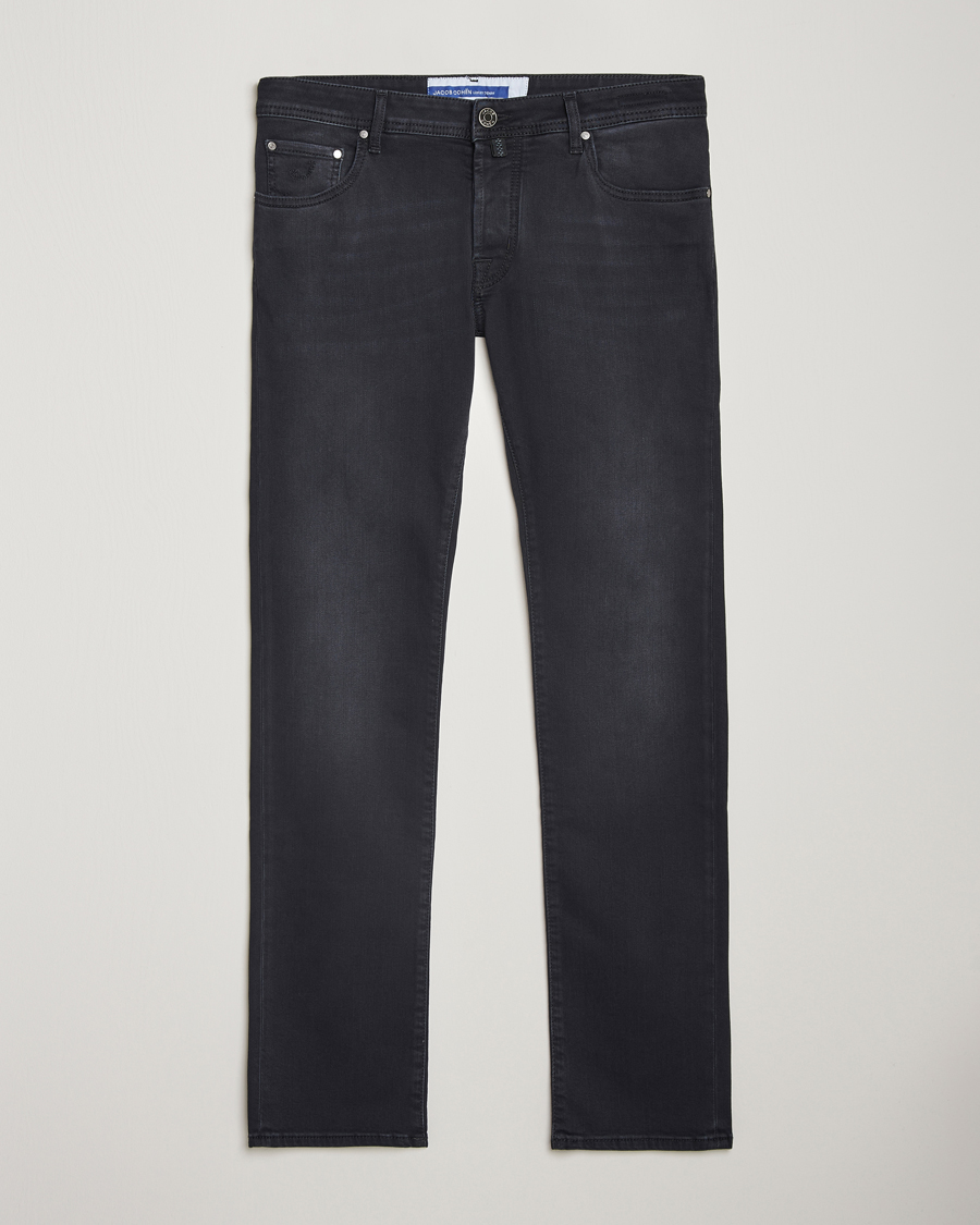 Herre | Jeans | Jacob Cohën | Nick Slim Fit Stretch Jeans Grey
