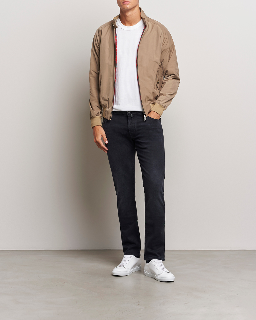 Herre | Jeans | Jacob Cohën | Nick Slim Fit Stretch Jeans Grey