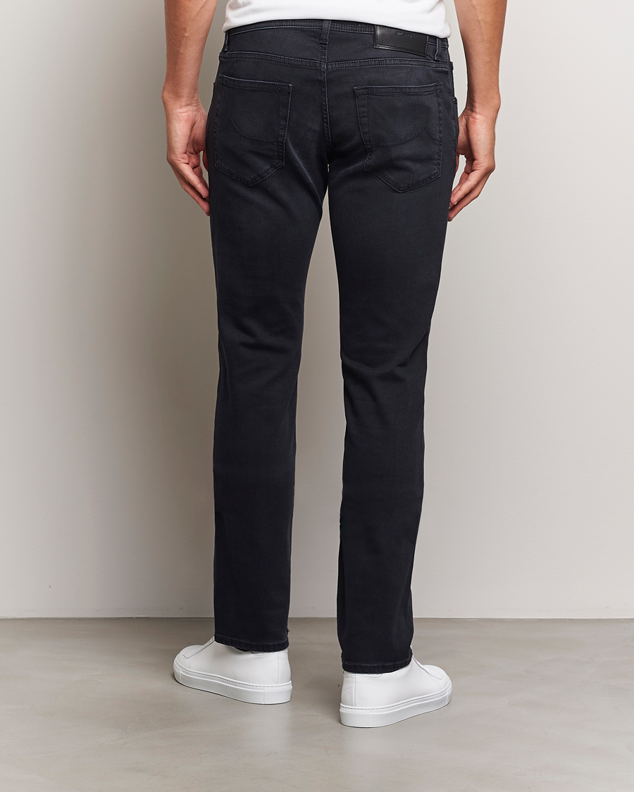 Herre | Jeans | Jacob Cohën | Nick Slim Fit Stretch Jeans Grey