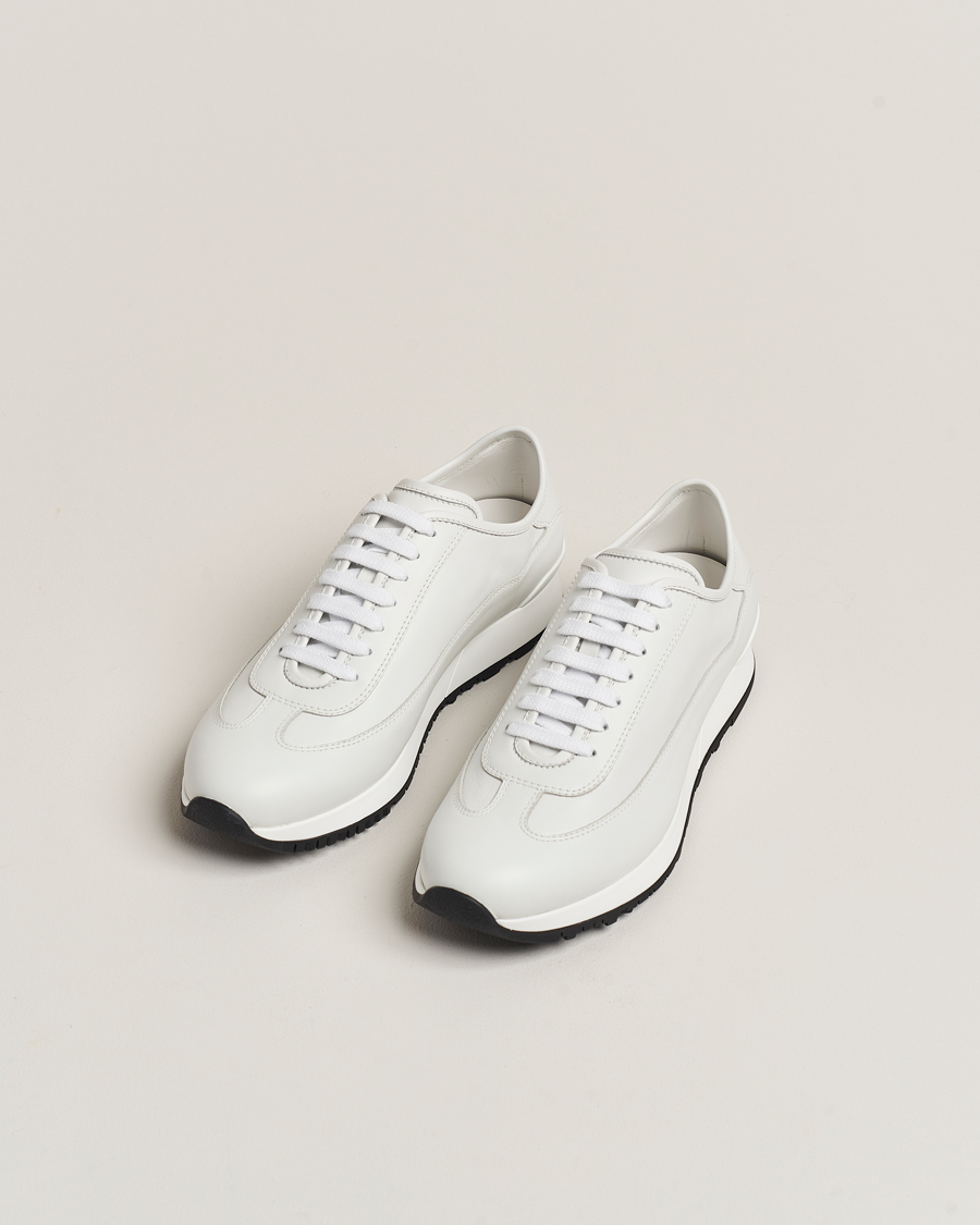 Herre | Sneakers | John Lobb | Foundry Running Sneakers White Calf