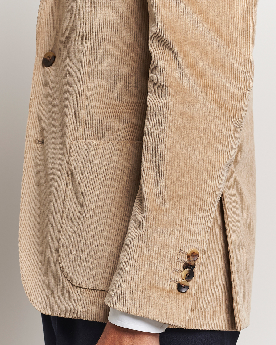 Herre | Dressjakker | Lardini | Corduroy Blazer Beige