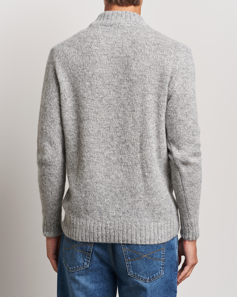 Herre | Gensere | Lardini | Wool/Alpaca Knitted Sweater Grey