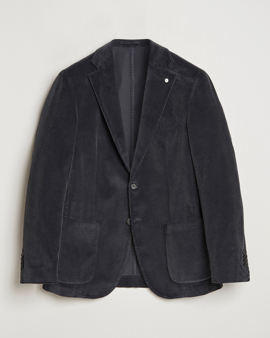 Herre | Dressjakker | L.B.M. 1911 | Jack Corduroy Blazer Grey
