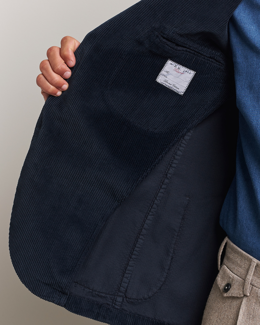 Herre | Dressjakker | L.B.M. 1911 | Jack Corduroy Blazer Navy