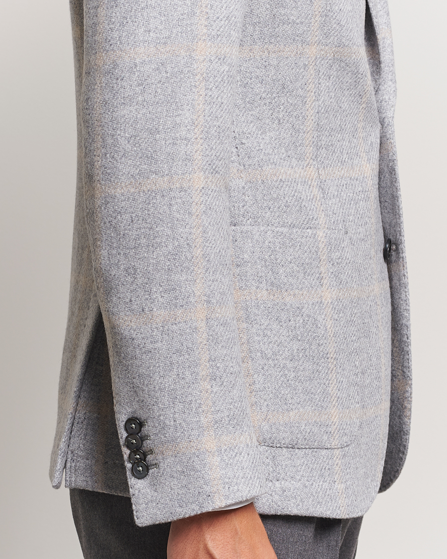 Herre | Dressjakker | L.B.M. 1911 | Jack Regular Jersey Wool Blazer Light Grey