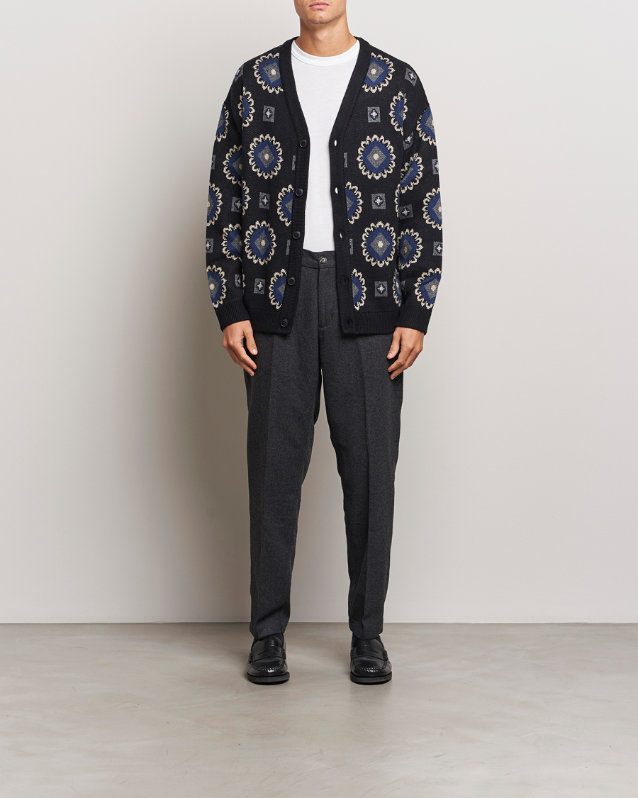 Herre | Bukser | LES DEUX | Como Reg Wool Pants Charcoal Melange