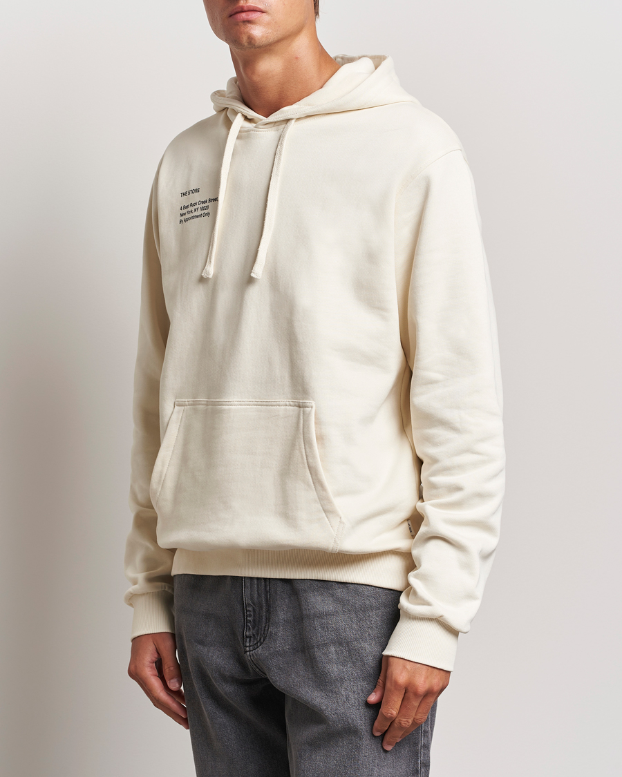Herre | Gensere | LES DEUX | Neighborhood Hoodie Ivory/Black