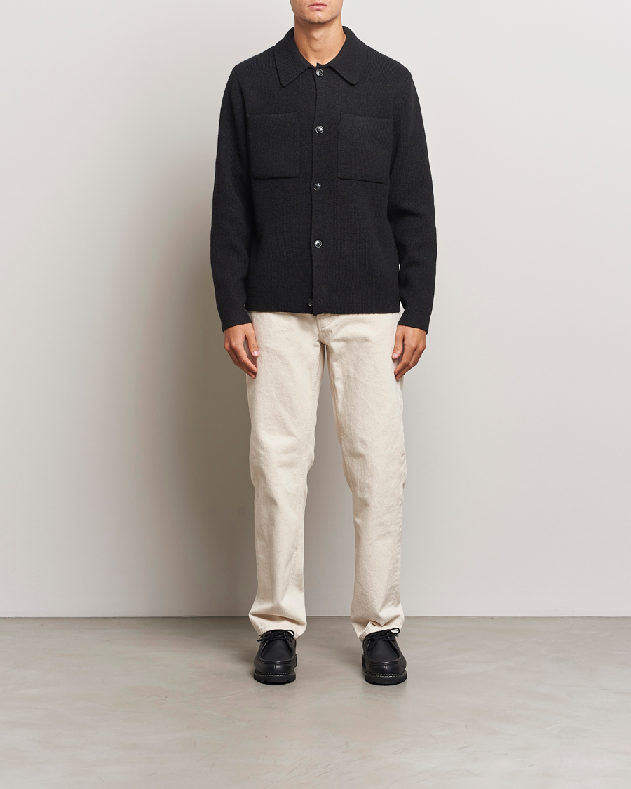 Herre | Gensere | LES DEUX | Fischer Milano Overshirt Black