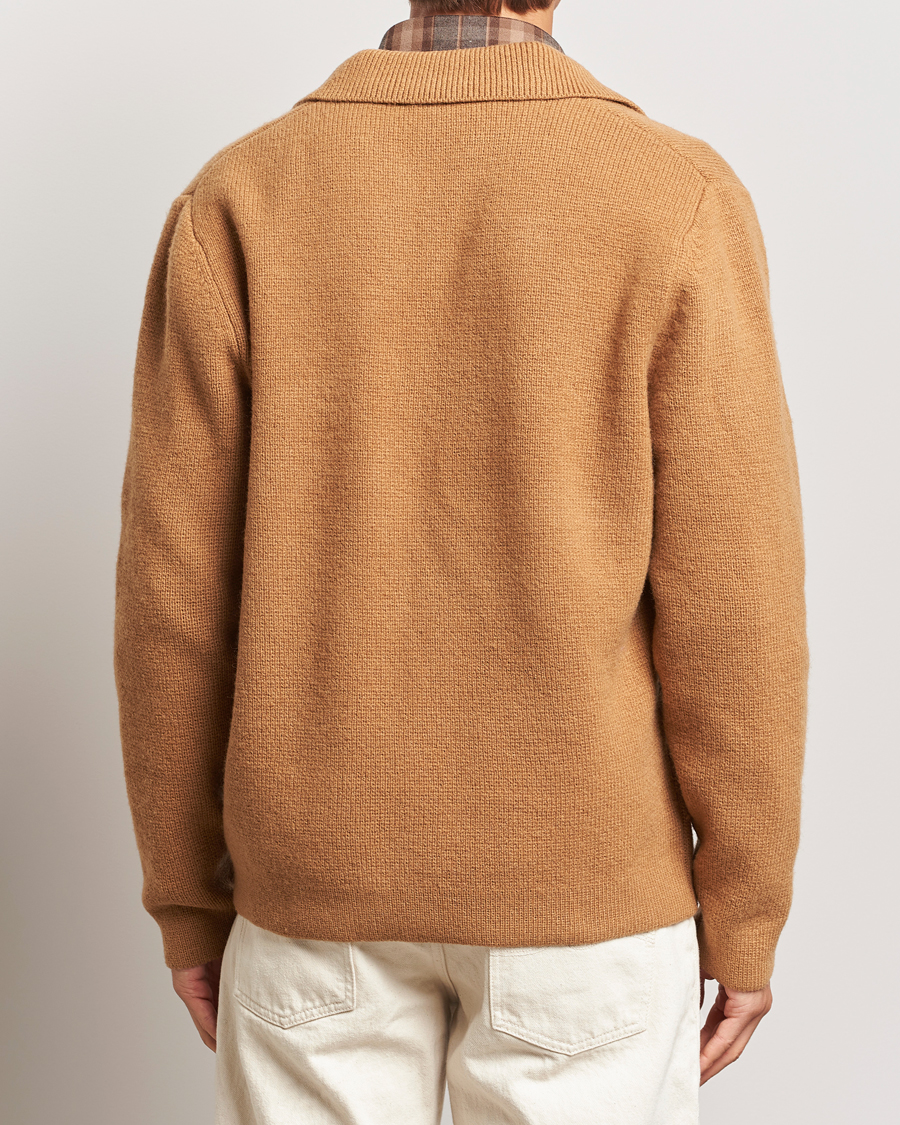 Herre | Gensere | LES DEUX | Fischer Milano Overshirt Tobacco Brown