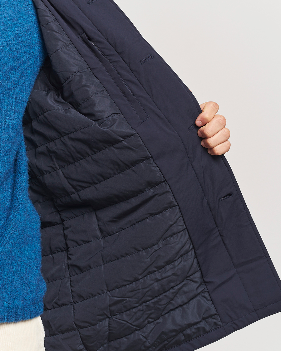 Herre | Jakker | LES DEUX | Malcom Padded Coat Dark Navy