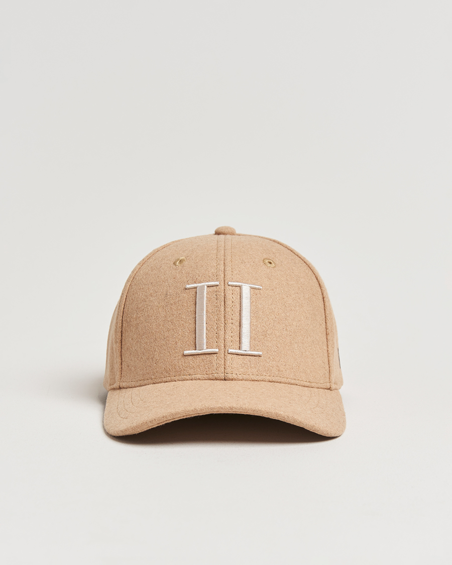 Herre | Les Deux Encore Wool Baseball Cap Dark Sand Melange | LES DEUX | Encore Wool Baseball Cap Dark Sand Melange