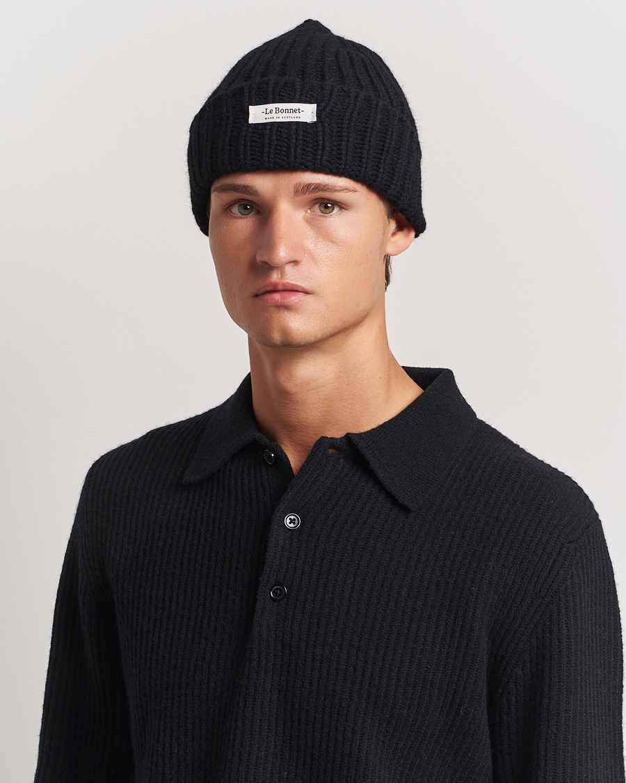 Herre | Luer | Le Bonnet | Le Grand Logo Onyx