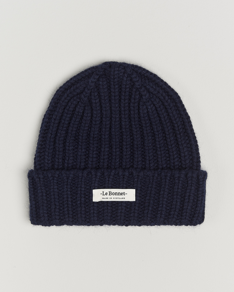 Herre | Luer | Le Bonnet | Le Grand Logo Midnight