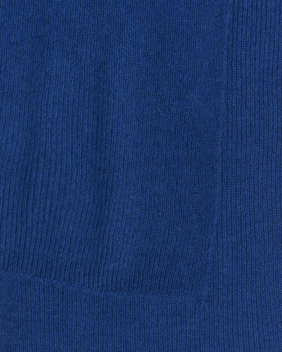 Herre | Skjerf | Le Bonnet | Lambswool/Caregora Scarf Marin