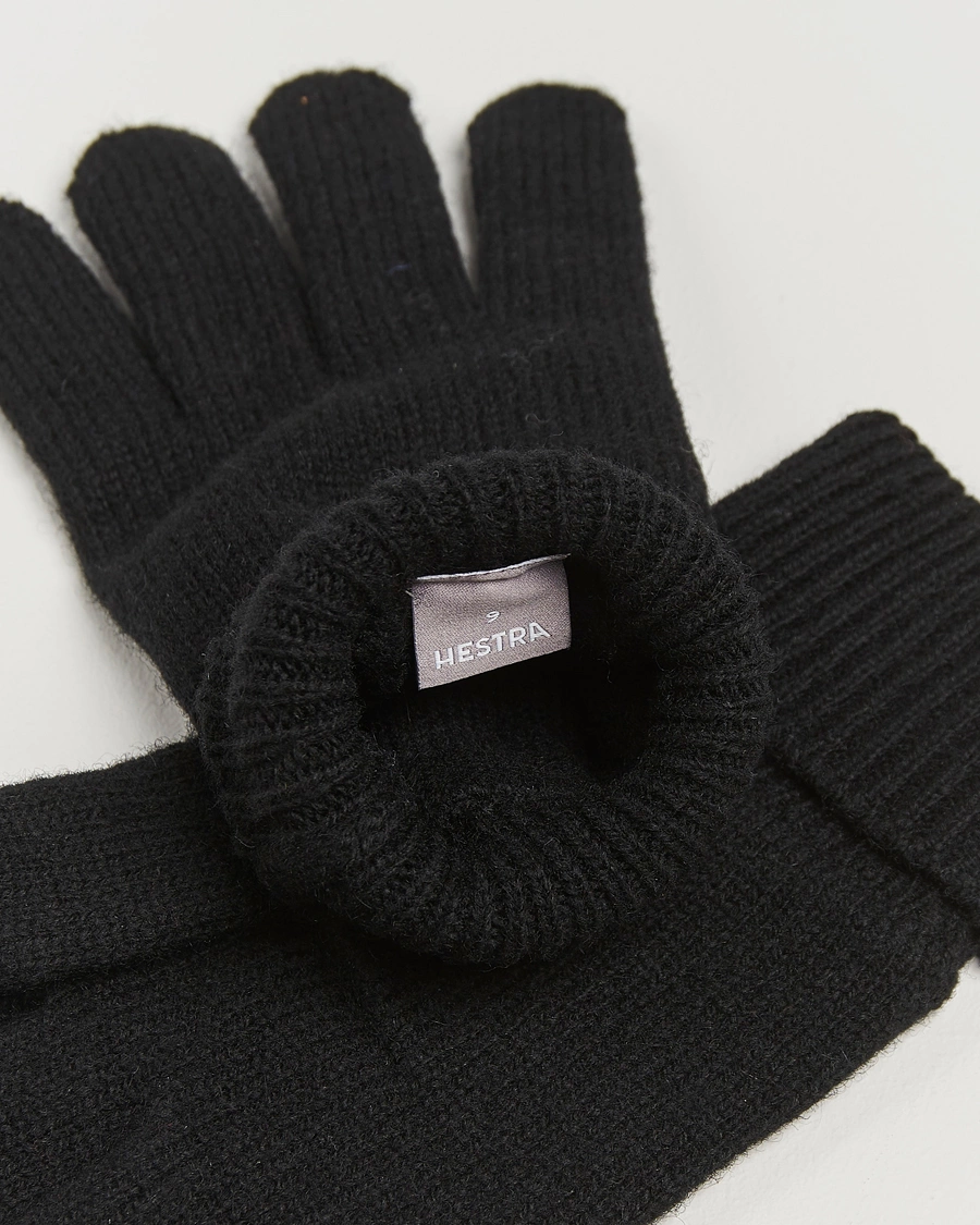 Herre | Hansker | Hestra | Raggwool Glove Black