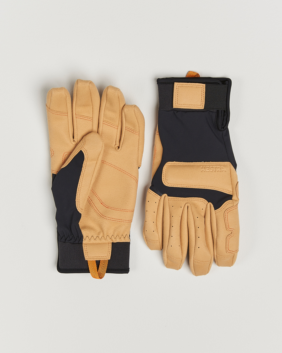 Herre | Hestra Climbers Duratan Long Glove Black/Tan | Hestra | Climbers Duratan Long Glove Black/Tan
