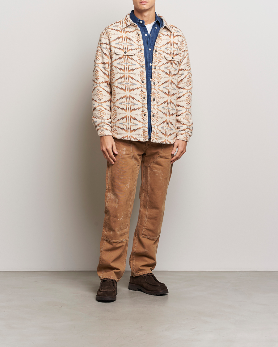 Herre | Jakker | Pendleton | Bay City Teddy Lined Shirt Jacket Trapper Peak