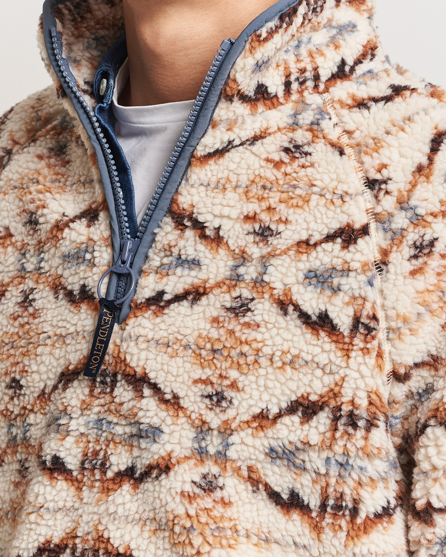 Herre | Gensere | Pendleton | Pullover Half Zip Fleece Trapper Peak
