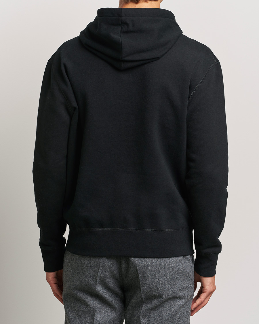 Herre | Gensere | Ralph Lauren Purple Label | Luxury Fleece Bear Hoodie Black