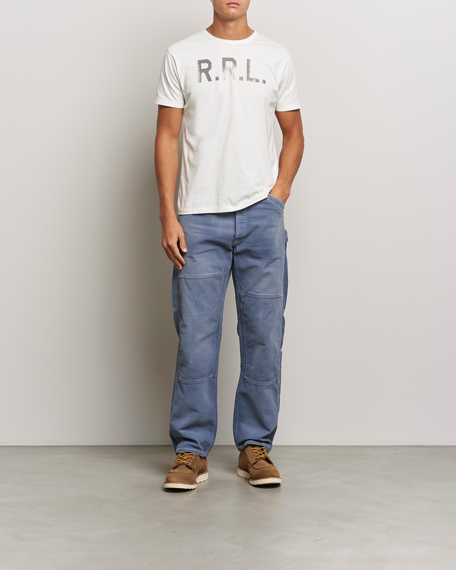 Herre | T-Shirts | RRL | Graphic Short Sleeve T-Shirt White