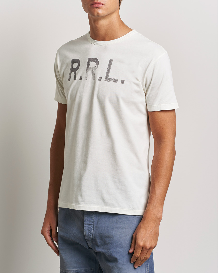 Herre | T-Shirts | RRL | Graphic Short Sleeve T-Shirt White