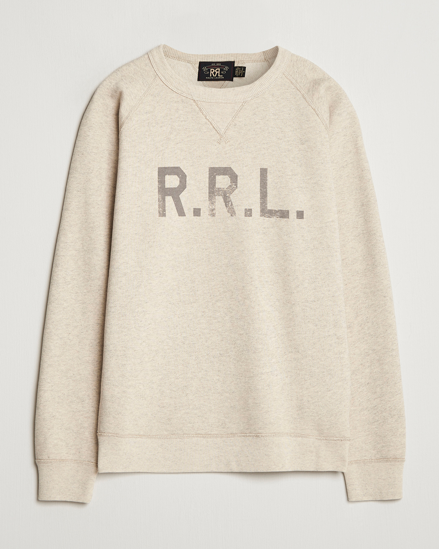 Herre | Gensere | RRL | Raglan Sleeve Sweatshirt Oatmeal Heather