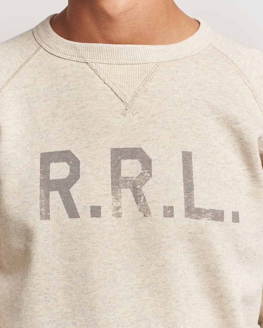 Herre | Gensere | RRL | Raglan Sleeve Sweatshirt Oatmeal Heather