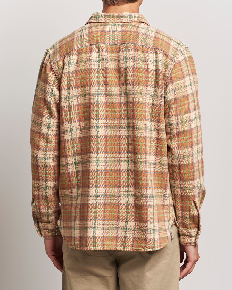 Herre | Skjorter | RRL | Matlock Plaid Shirt Orange Multi